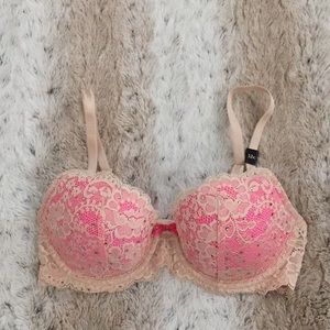 Victoria’s Secret Pink Sexy Bra with lace Size 32C
